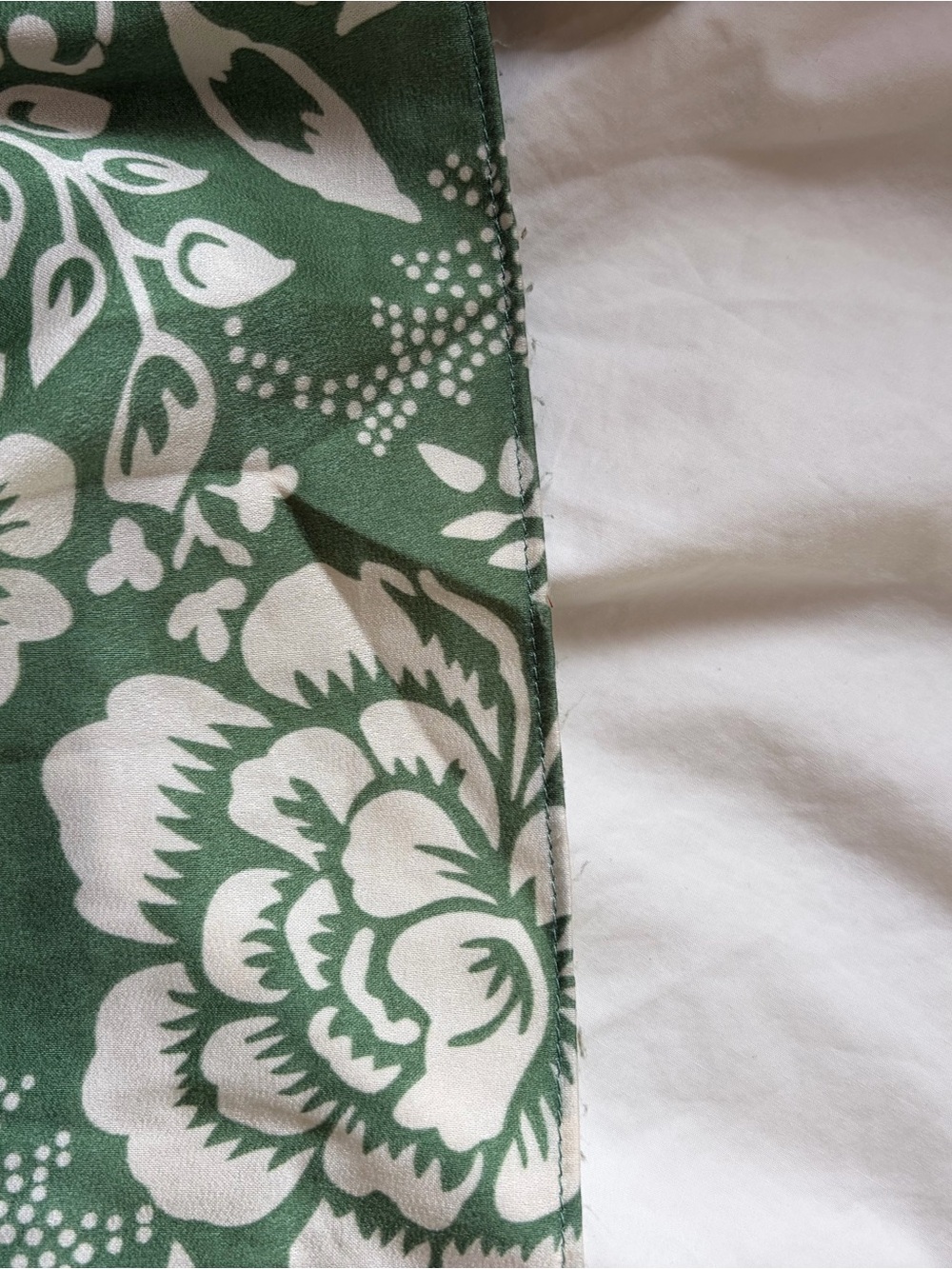 Heartloom Sage Green Floral Ruffle V-Neck Maxi Dress - Picture 6 of 8